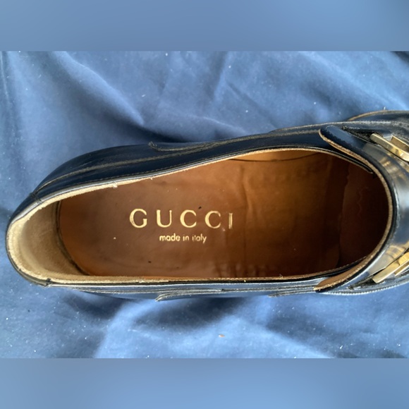 Black Gucci loafers size 9.5 - Picture 2 of 6